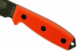 ESEE Model 3 OD Blade, Orange Handle 3P-KO-OD Cuchillo De Supervivencia Sin Funda -Cuchillería Aventura EE ESEE 3P KO OD 03 esee knives model 3 oranje ee esee 3p ko od d3