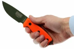 ESEE Model 3 OD Blade, Orange Handle 3P-KO-OD Cuchillo De Supervivencia Sin Funda -Cuchillería Aventura EE ESEE 3P KO OD 05 esee knives model 3 oranje ee esee 3p ko od d5
