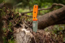 ESEE Model 3 OD Blade, Orange Handle 3P-KO-OD Cuchillo De Supervivencia Sin Funda -Cuchillería Aventura EE ESEE 3P KO OD 06 esee knives model 3 oranje ee esee 3p ko od d5 1200x800 1
