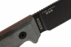 ESEE Model 3 Black Blade, Grey Handle 3P-MB-B Con Funda + Clip Y MOLLE-back -Cuchillería Aventura EE ESEE 3P MB B 05 esee knives model 3 ee esee 3p mb b d5