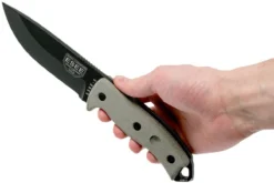 ESEE Model 5 Black Blade, Desert Tan Handle 5P-BK Con Funda Kydex + Clip De Cinturón 13 ESEE Model 5 Black Blade, Desert Tan Handle 5P-BK Con Funda Kydex + Clip De Cinturón -Cuchillería Aventura EE ESEE 5P BK 06 esee v2018 ee esee 5p bk 06