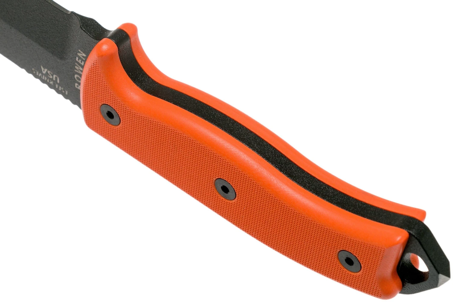 ESEE Model 5 Orange 5P-B-OR Cuchillo De Supervivencia Con Funda Kydex + Clip De Cinturón 4 ESEE Model 5 Orange 5P-B-OR Cuchillo De Supervivencia Con Funda Kydex + Clip De Cinturón - Imagen 4