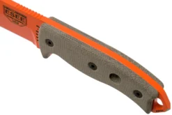 ESEE Model 5 Orange 5POG OD Green Micarta Cuchillo De Supervivencia Con Funda De Kydex + Clip Para Cinturón -Cuchillería Aventura EE ESEE 5POG 05 esee knives scaled