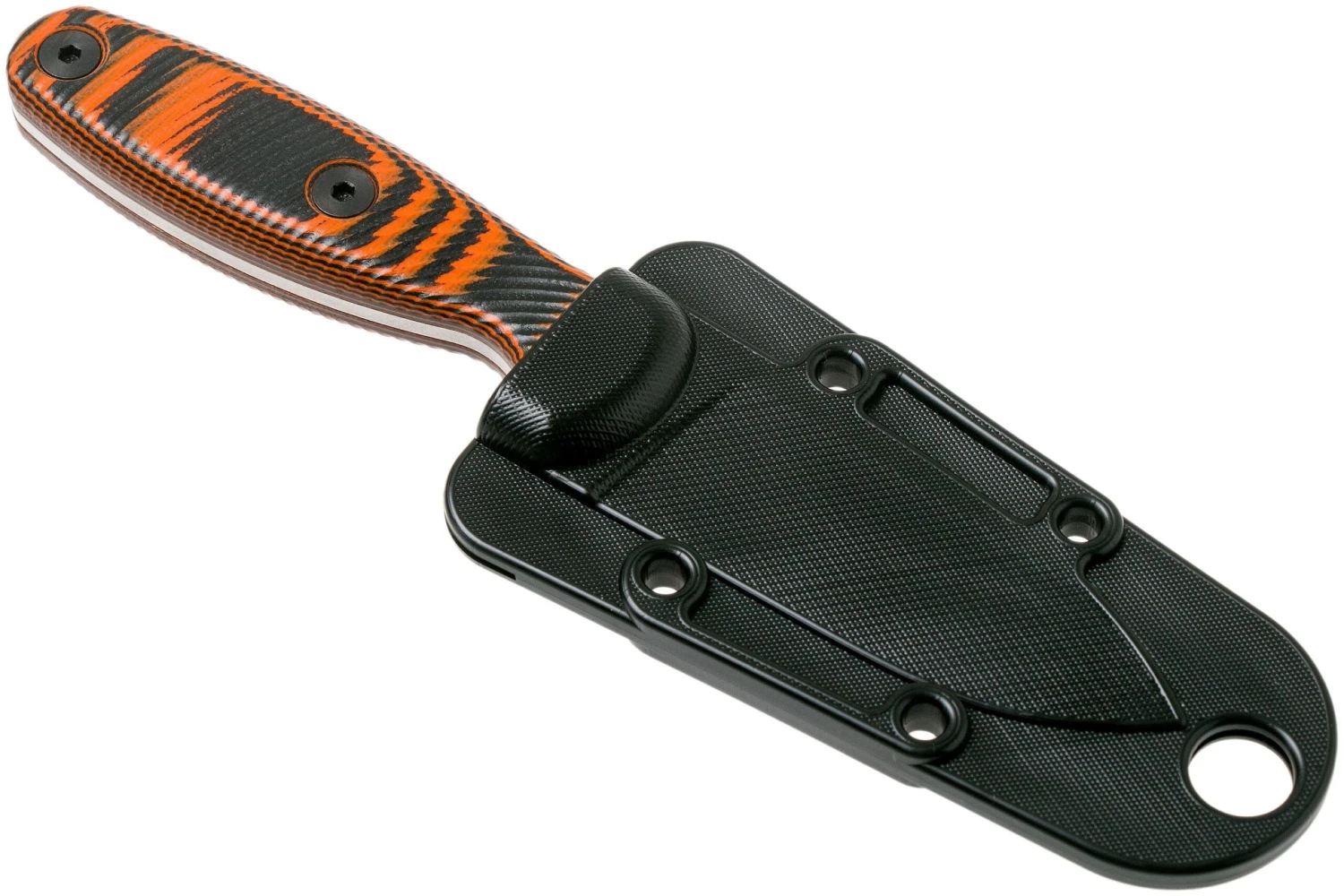 ESEE Xancudo S35VN Black-Orange G10 No Agujero XAN2-006 Cuchillo Fijo 6 ESEE Xancudo S35VN Black-Orange G10 No Agujero XAN2-006 Cuchillo Fijo - Imagen 6
