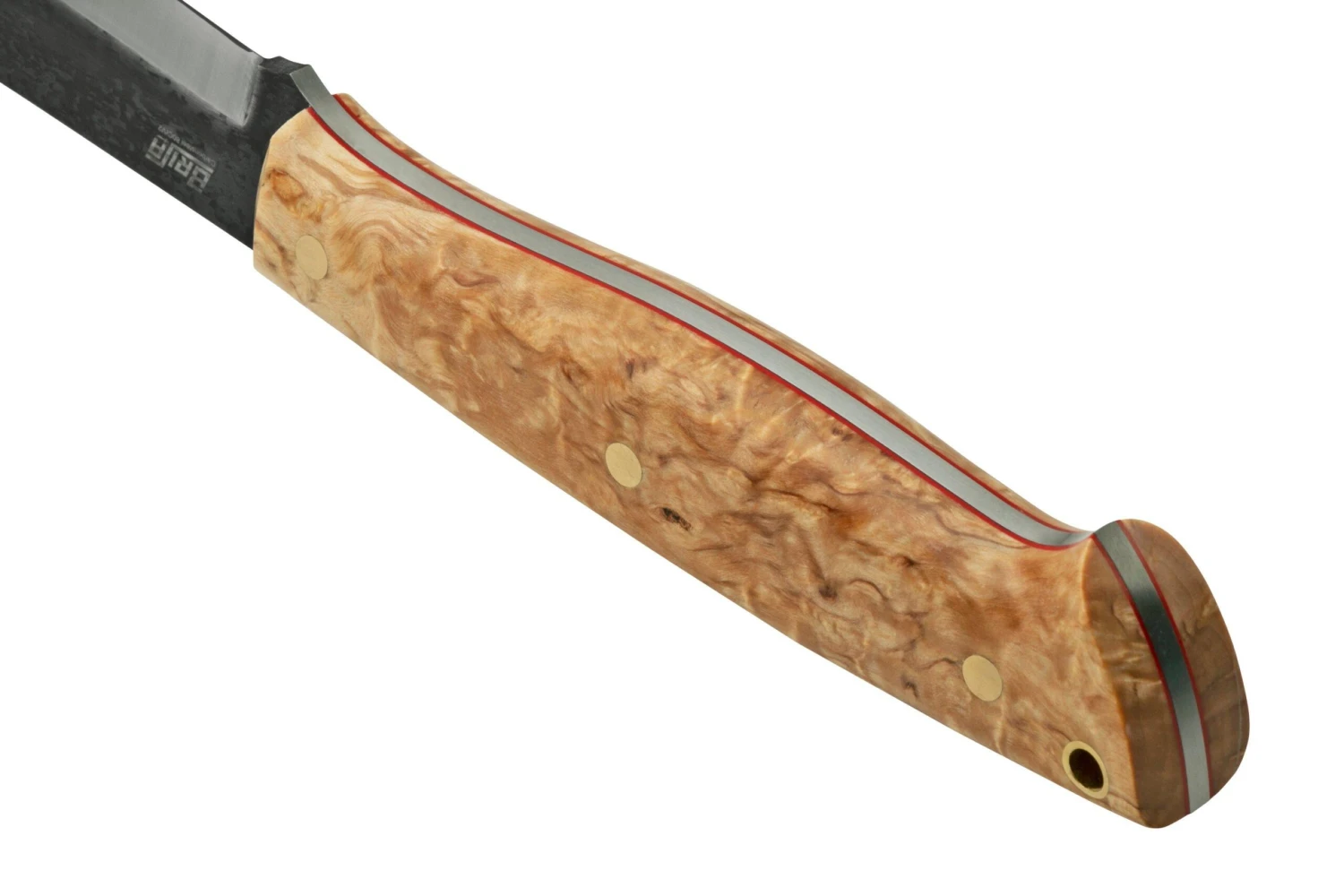 BRISA Bigmuk 391, Stabilized Curly Birch, Cuchillo De Exterior 4 BRISA Bigmuk 391, Stabilized Curly Birch, Cuchillo De Exterior - Imagen 4