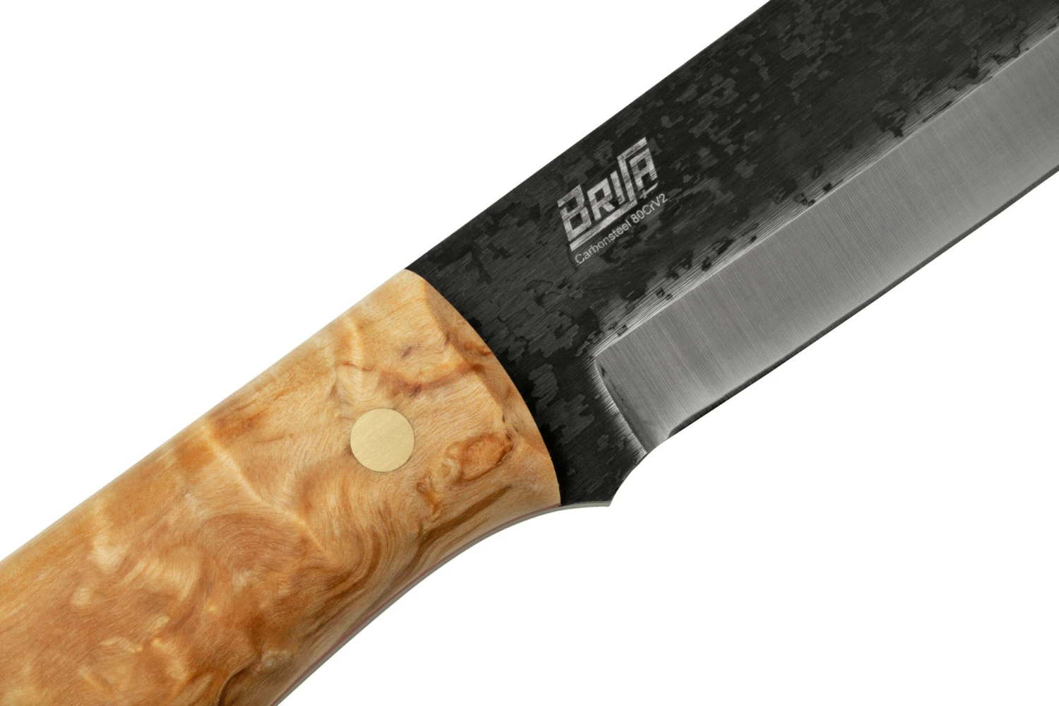 BRISA Bigmuk 391, Stabilized Curly Birch, Cuchillo De Exterior 5 BRISA Bigmuk 391, Stabilized Curly Birch, Cuchillo De Exterior - Imagen 5