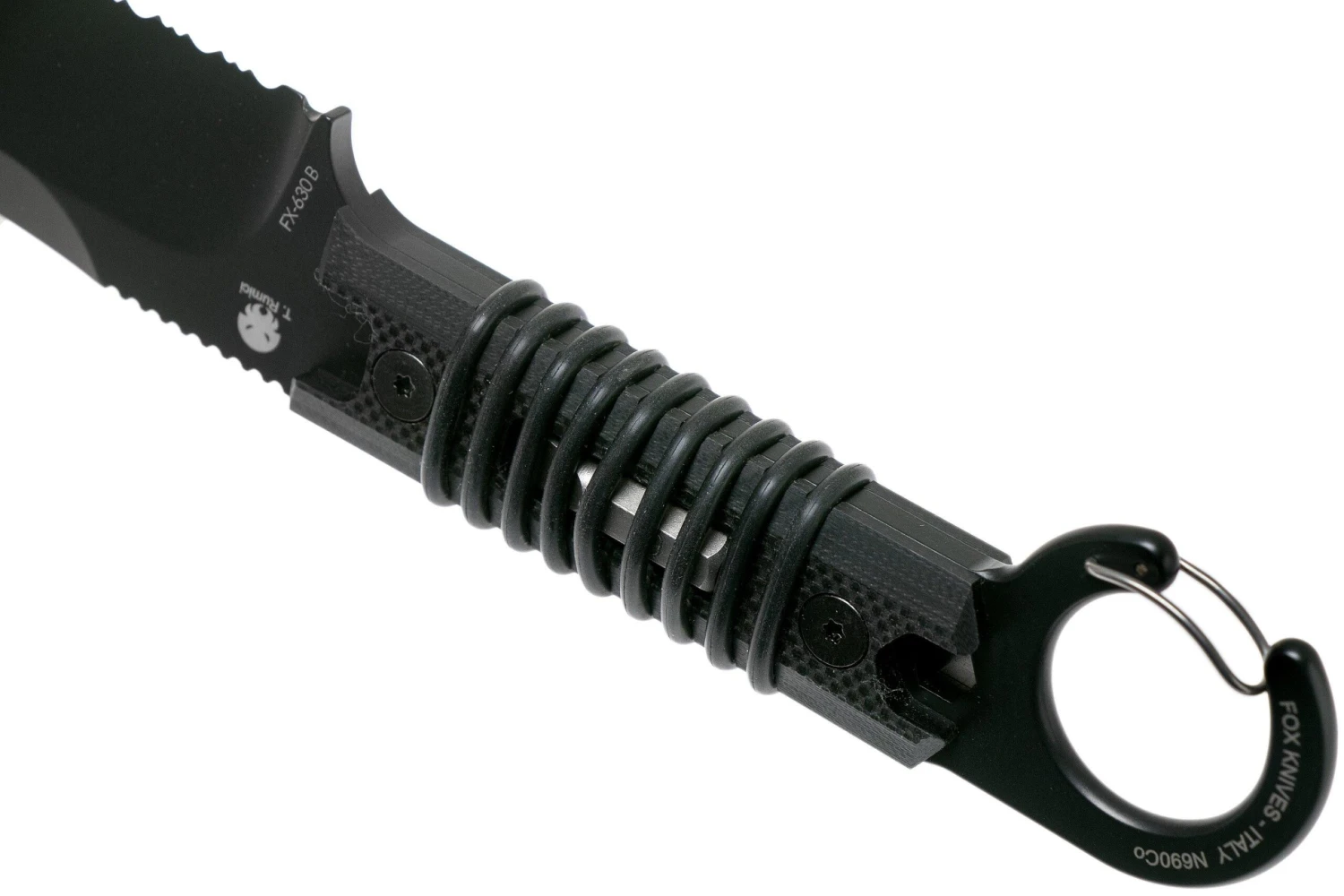 Fox Knives Ferox FX-630 B Cuchillo Fijo, Tommaso Rumici Design 4 Fox Knives Ferox FX-630 B Cuchillo Fijo, Tommaso Rumici Design - Imagen 4