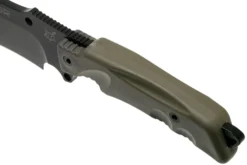 Fox Rimor Bushcraft FX-9CM07OD Black Cuchillo De Exterior -Cuchillería Aventura FOFX 9CM07OD 05 fox knives scaled