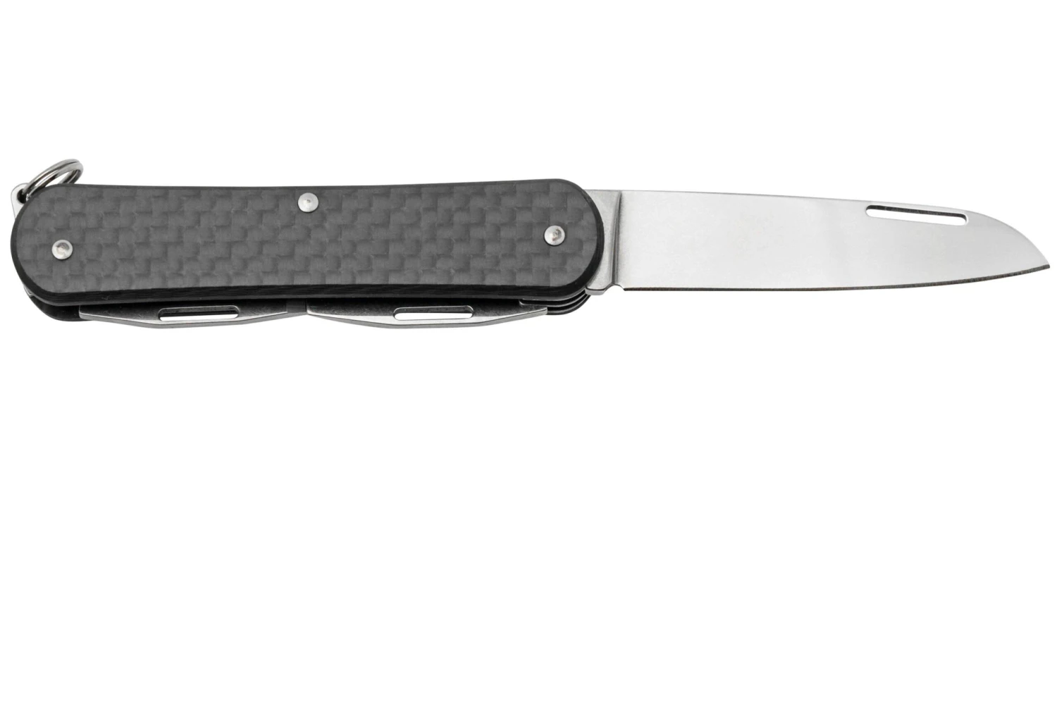 FOX Vulpis 3-Tools FX-VP130-3CF, M390, Black Carbon Fiber, Navaja Suiza 2 FOX Vulpis 3-Tools FX-VP130-3CF, M390, Black Carbon Fiber, Navaja Suiza - Imagen 2