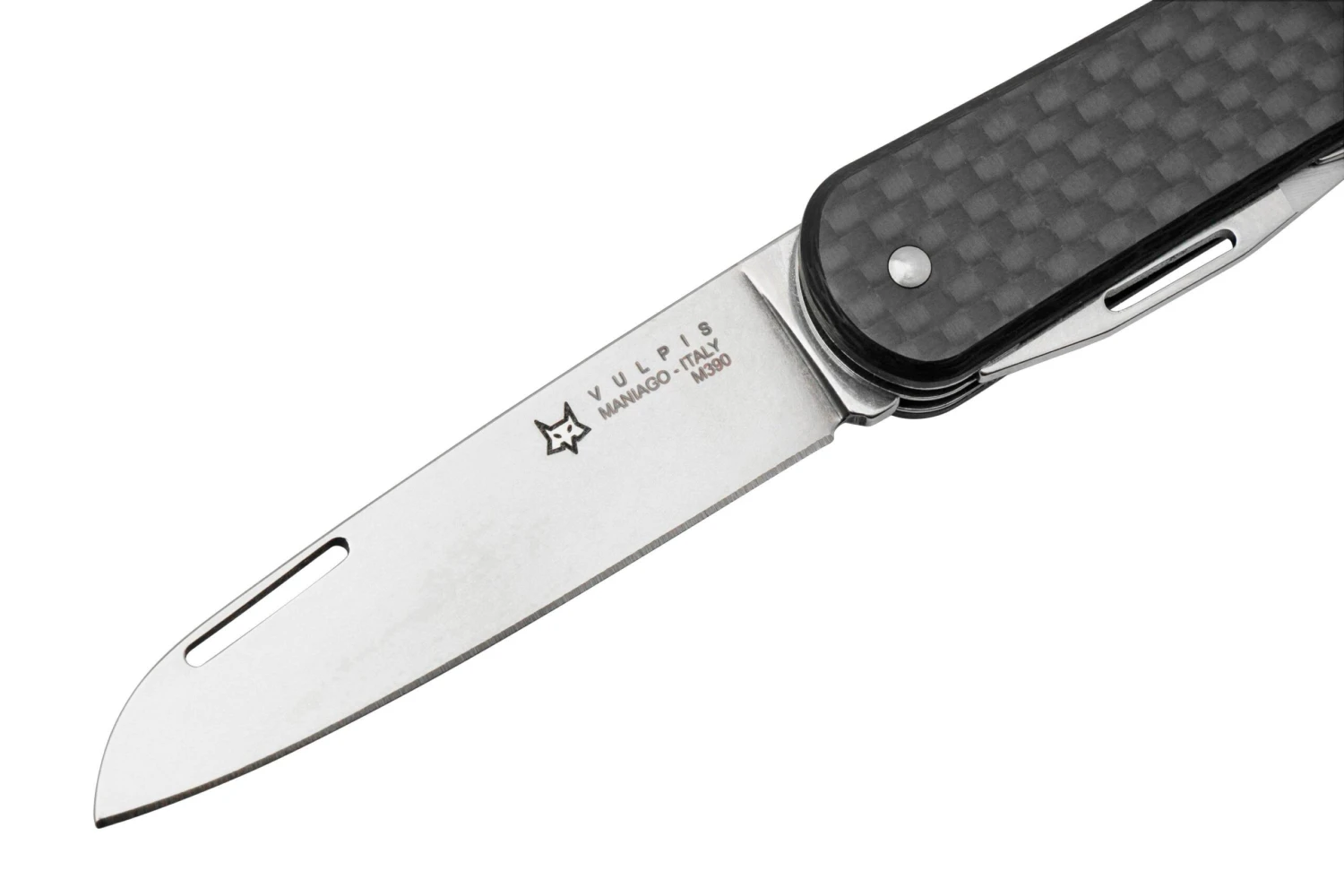 FOX Vulpis 3-Tools FX-VP130-3CF, M390, Black Carbon Fiber, Navaja Suiza 3 FOX Vulpis 3-Tools FX-VP130-3CF, M390, Black Carbon Fiber, Navaja Suiza - Imagen 3
