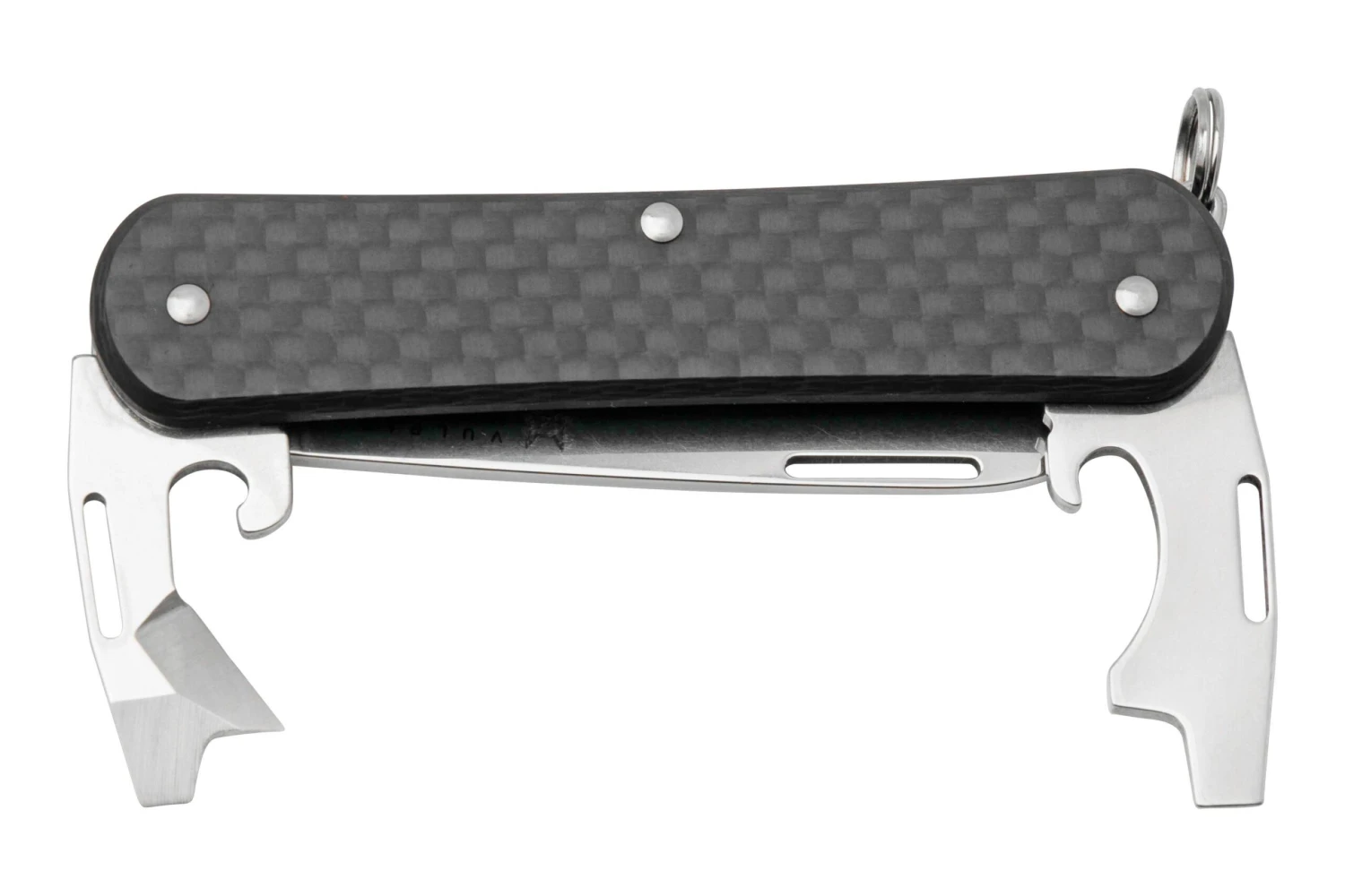 FOX Vulpis 3-Tools FX-VP130-3CF, M390, Black Carbon Fiber, Navaja Suiza 4 FOX Vulpis 3-Tools FX-VP130-3CF, M390, Black Carbon Fiber, Navaja Suiza - Imagen 4