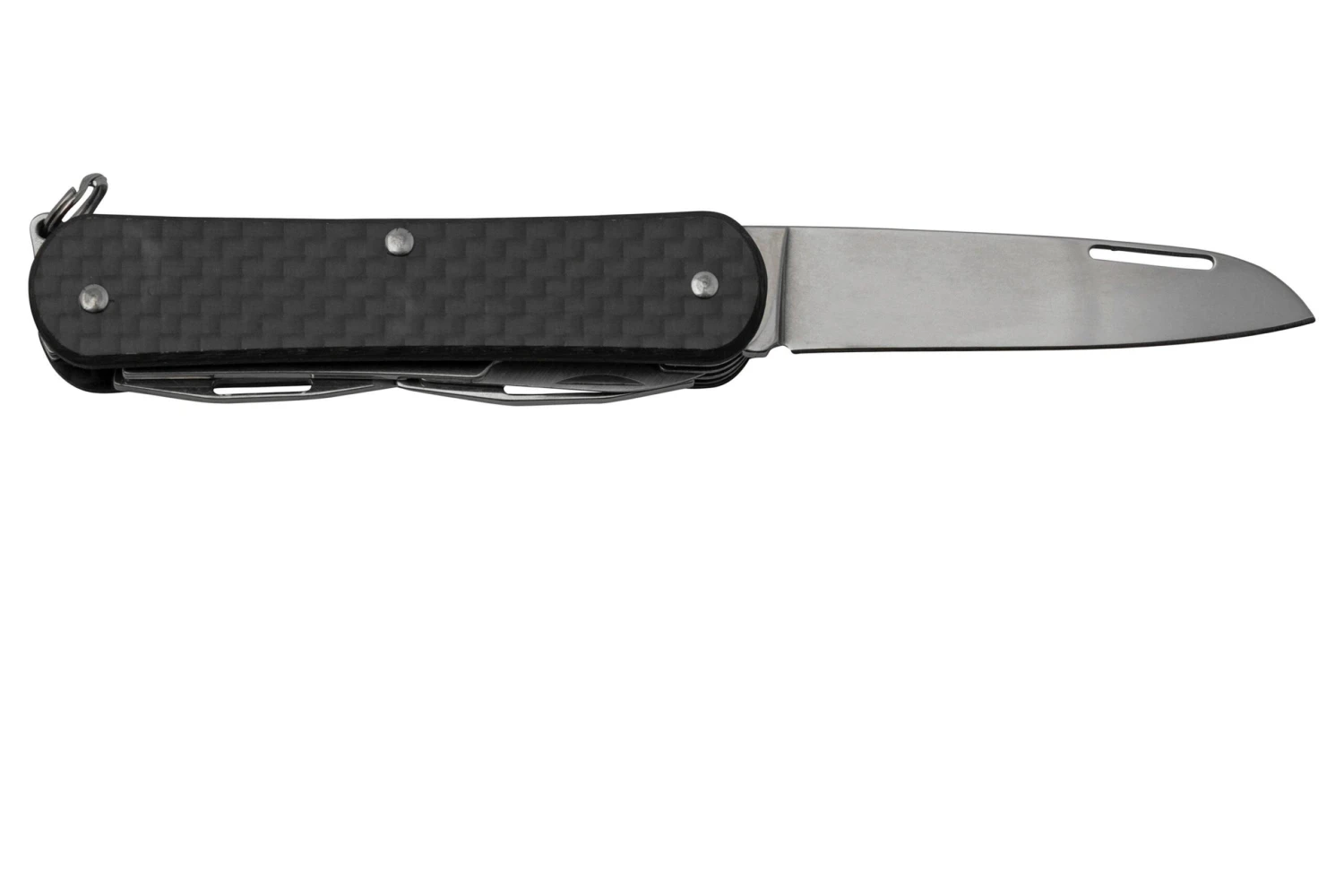 FOX Vulpis 4-Tools FX-VP130-F4CF, M390, Carbon Fiber, Navaja Suiza 2 FOX Vulpis 4-Tools FX-VP130-F4CF, M390, Carbon Fiber, Navaja Suiza - Imagen 2