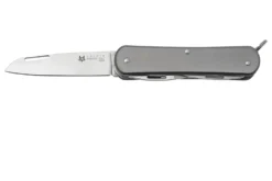 Fox Vulpis 5-Tools VP130-SF5TI, M390, Titanium Sandblasted, Navaja Suiza