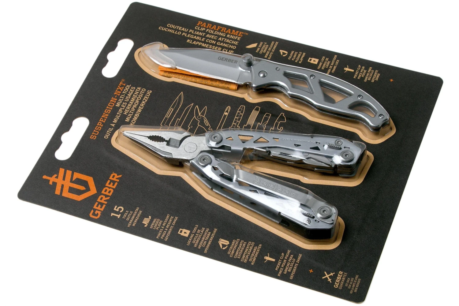 Gerber Suspension NXT Multi-Plier Y Paraframe Navaja 31-003871 Set De Regalo 4 Gerber Suspension NXT Multi-Plier Y Paraframe Navaja 31-003871 Set De Regalo - Imagen 4