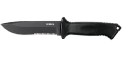 Gerber Prodigy Fixed Blade Black Serrated 22-01121 Cuchillo Fijo