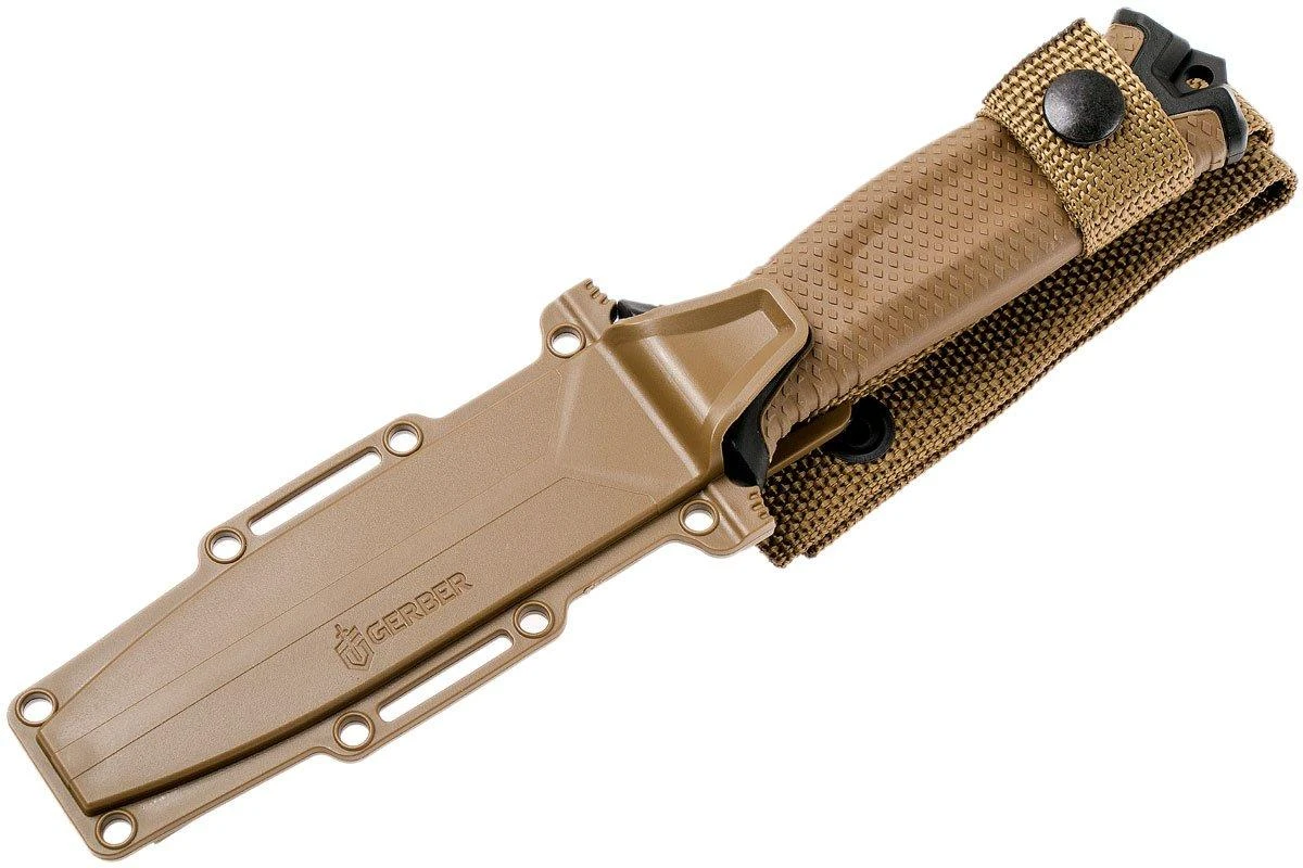 Gerber Strongarm Fixed Blade Coyote Brown FE 30-001058 Cuchillo Fijo 7 Gerber Strongarm Fixed Blade Coyote Brown FE 30-001058 Cuchillo Fijo - Imagen 7
