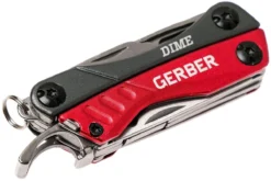 Gerber Dime Micro Multiherramienta Rojo, 30-000417 -Cuchillería Aventura GERB30 000417 04 gerber gerb30 000417 04