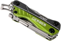 Gerber Dime Micro Multiherramienta Verde, 31-001132 8 Gerber Dime Micro Multiherramienta Verde, 31-001132 -Cuchillería Aventura GERB31 001132 04 gerber gerb31 001132 04