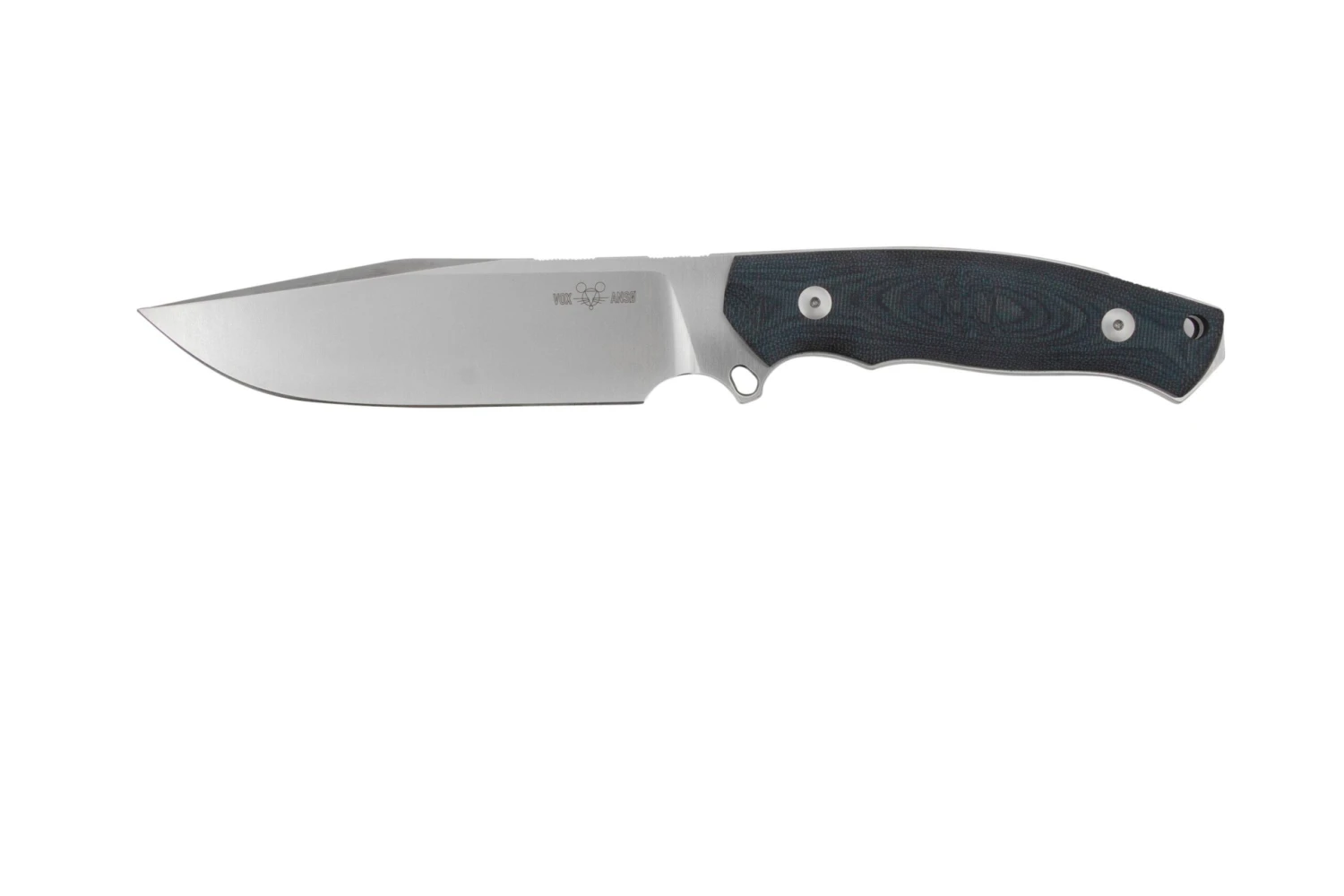 GiantMouse GMF4 Black Canvas Micarta, Cuchillo Fijo, Diseño Ansø And Voxnaes 1 GiantMouse GMF4 Black Canvas Micarta, Cuchillo Fijo, Diseño Ansø And Voxnaes