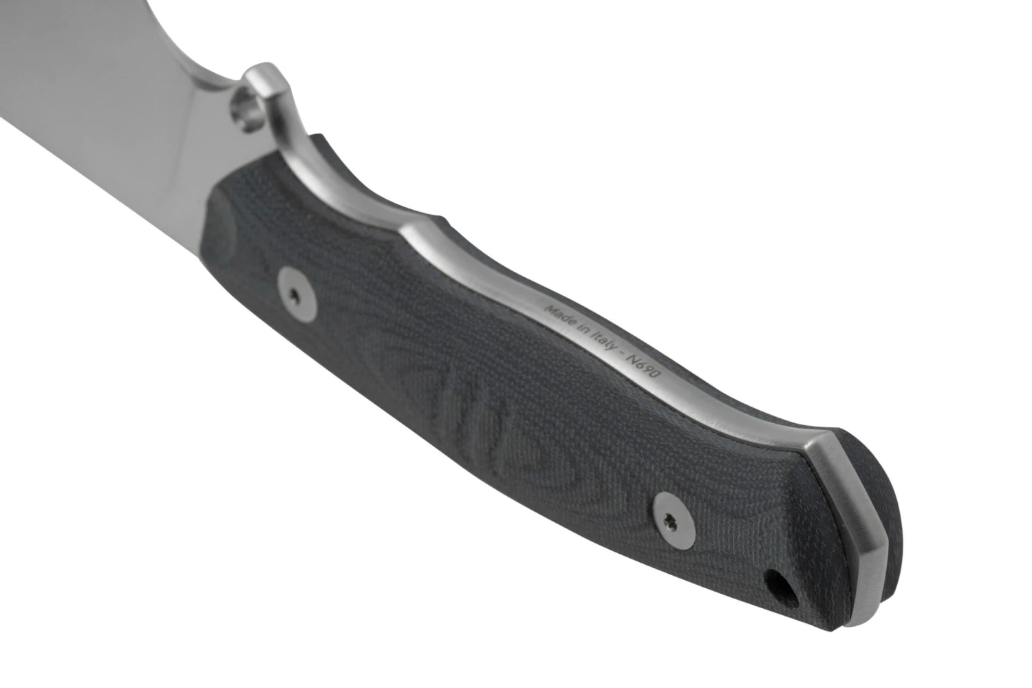 GiantMouse GMF4 Black Canvas Micarta, Cuchillo Fijo, Diseño Ansø And Voxnaes 4 GiantMouse GMF4 Black Canvas Micarta, Cuchillo Fijo, Diseño Ansø And Voxnaes - Imagen 4