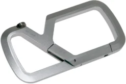 The James Brand Mehlville, Silver, Mosquetón -Cuchillería Aventura JAKMEHLVILLESS 03 the james brand scaled