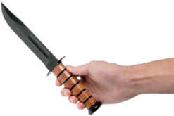 KA-BAR U.S. Navy Knife 1225 Cuchillo Fijo, Funda De Cuero -Cuchillería Aventura KA1225 06 ka bar scaled