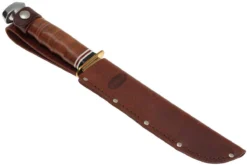 KA-BAR Bowie 1236 De Cuero Mango, Funda De Cuero -Cuchillería Aventura KA1236 06 ka bar ka1236 06
