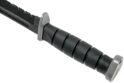 KA-BAR D2 Extreme Fighting Knife 1283, Serrated Blade, Kraton Handle, Funda De Cuero -Cuchillería Aventura KA1283 04 ka bar scaled