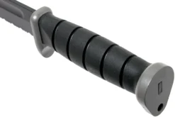 KA-BAR D2 Extreme Fighting Knife 1283, Serrated Blade, Kraton Handle, Funda De Cuero -Cuchillería Aventura KA1283 05 ka bar scaled