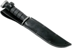 KA-BAR D2 Extreme Fighting Knife 1283, Serrated Blade, Kraton Handle, Funda De Cuero -Cuchillería Aventura KA1283 07 ka bar scaled