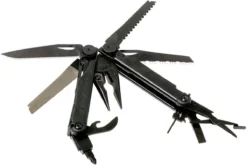 Leatherman Wave Plus Multiherramienta Negro, Funda De Nailon -Cuchillería Aventura LE6025 BKMS 04 leatherman le6025 bkms 04
