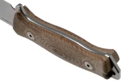 LionSteel M5 CPM 3V, Natural Canvas Micarta, Knivesandtools Exclusive Cuchillo De Supervivencia -Cuchillería Aventura LI M5 3V CVN 04 lionsteel kato exclusive scaled