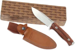 LionSteel M5 - Santos Wood Handle - Sleipner Blade -Cuchillería Aventura LI M5 ST 09 lionsteel li m5 st 09