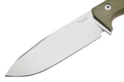 Lionsteel T6 Satin, Green Canvas Micarta T6-CVG Cuchillo Fijo -Cuchillería Aventura LI T6 CVG 03 lionsteel scaled