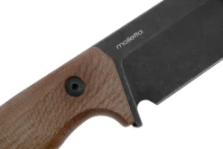 Lionsteel T6 Old Black, Natural Canvas Micarta T6B-CVN Cuchillo Fijo -Cuchillería Aventura LI T6B CVN 05 lionsteel scaled