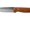 LT Wright GNS Saber Grind, O1, Polished Natural Micarta, Leather Sheath, Cuchillo Bushcraft