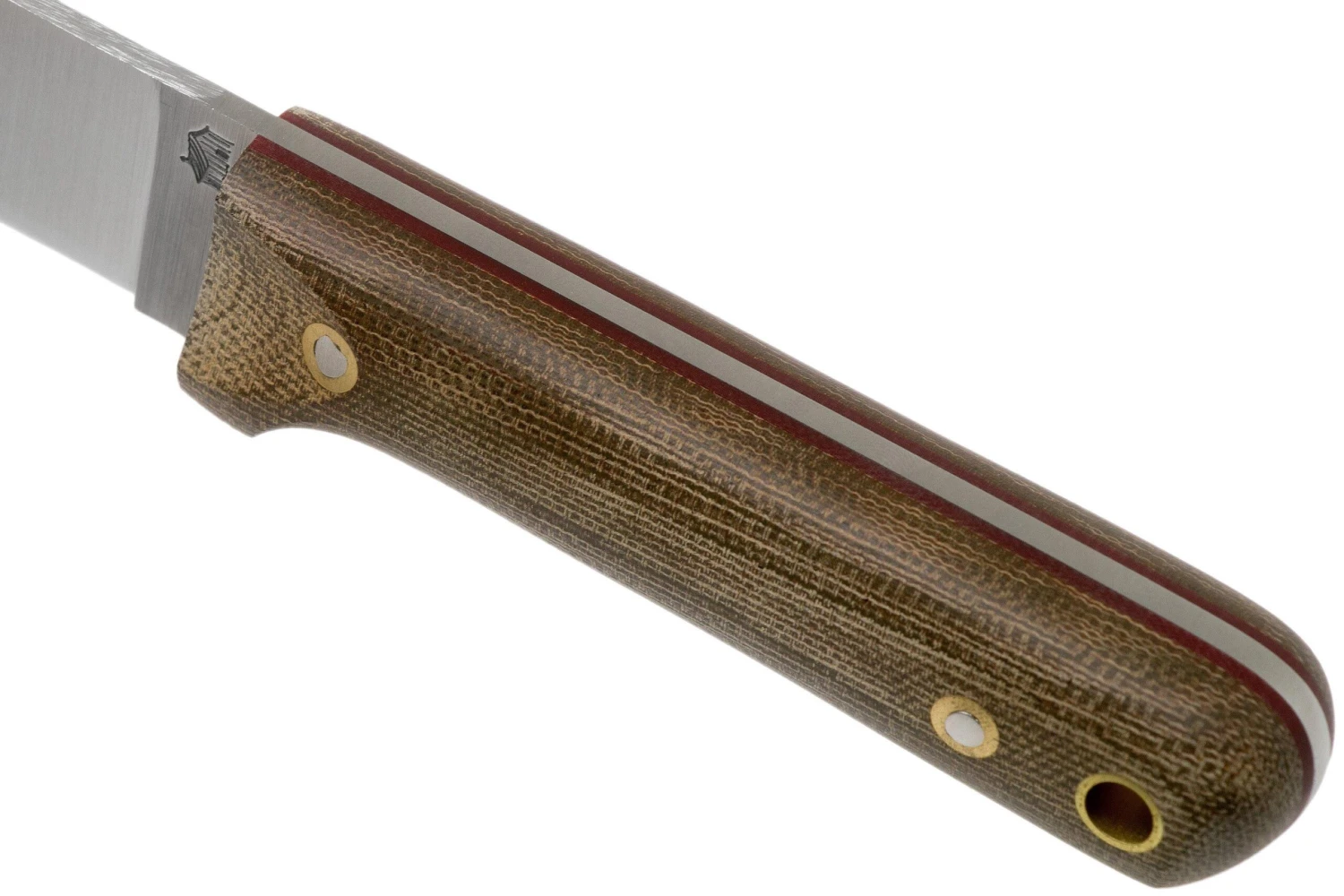 LT Wright Next Gen, A2, Matte Green Micarta, Red Liners, Leather Sheath, Cuchillo Bushcraft 5 LT Wright Next Gen, A2, Matte Green Micarta, Red Liners, Leather Sheath, Cuchillo Bushcraft - Imagen 5