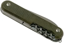 MKM Malga 6 Green Canvas Micarta MP06-GC Navaja -Cuchillería Aventura MMK MP06 GC 04 mkm knives scaled