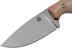 QSP Knife Workaholic QS124-A SK03 Brown Micarta Cuchillo Fijo -Cuchillería Aventura QS124 A 03 qsp scaled