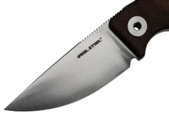 Real Steel CVX-80 Red Micarta 3564 Convex Cuchillo De Bushcraft, Diseño Poltergeist -Cuchillería Aventura RL3564 03 realsteel scaled