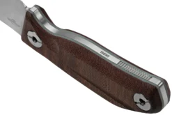 Real Steel CVX-80 Red Micarta 3564 Convex Cuchillo De Bushcraft, Diseño Poltergeist -Cuchillería Aventura RL3564 04 realsteel scaled