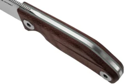 Real Steel CVX-80 Red Micarta 3564 Convex Cuchillo De Bushcraft, Diseño Poltergeist -Cuchillería Aventura RL3564 06 realsteel scaled