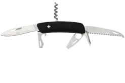 Swiza TT05 Tick Tool, Navaja Suiza Con Herramienta Para Garrapatas, Negro