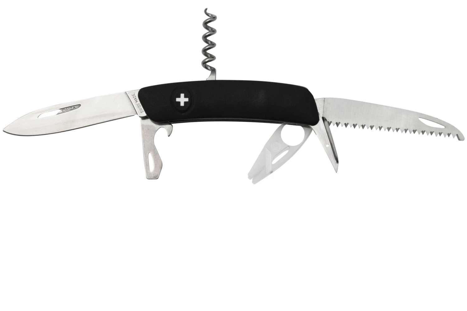 Swiza TT05 Tick Tool, Navaja Suiza Con Herramienta Para Garrapatas, Negro 1 Swiza TT05 Tick Tool, Navaja Suiza Con Herramienta Para Garrapatas, Negro