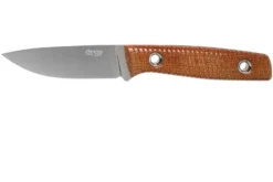 TRC Knives Classic Freedom, FFG, Brown Canvas Micarta Cuchillo De Exterior