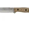 TOPS Knives B.O.B. Fieldcraft154CM Green Canvas Micarta BROS-154-GCM Cuchillo Bushcraft