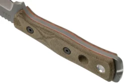 TOPS Knives B.O.B. Fieldcraft154CM Green Canvas Micarta BROS-154-GCM Cuchillo Bushcraft -Cuchillería Aventura TK BROS 154 GCM 04 tops knives scaled