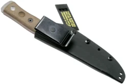 TOPS Knives B.O.B. Fieldcraft154CM Green Canvas Micarta BROS-154-GCM Cuchillo Bushcraft -Cuchillería Aventura TK BROS 154 GCM 08 tops knives scaled