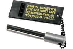 TOPS Knives B.O.B. Fieldcraft154CM Green Canvas Micarta BROS-154-GCM Cuchillo Bushcraft -Cuchillería Aventura TK BROS 154 GCM 09 tops knives scaled