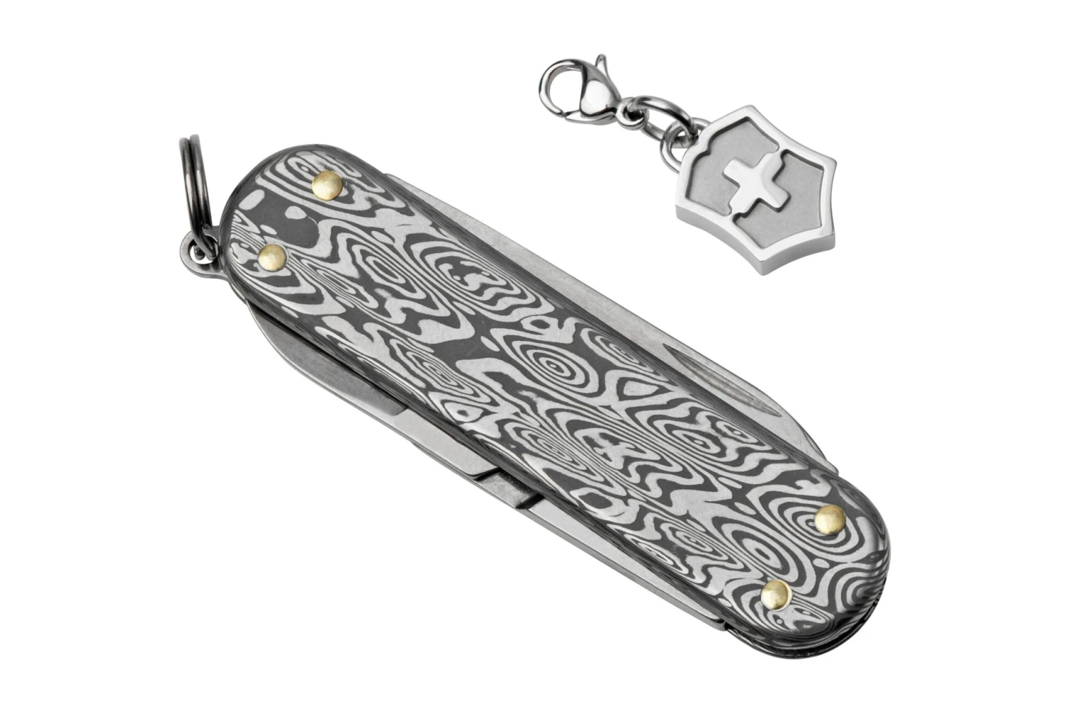 Victorinox Classic SD Brilliant, Damast, 0.6221.34 Navaja Suiza 5 Victorinox Classic SD Brilliant, Damast, 0.6221.34 Navaja Suiza - Imagen 5